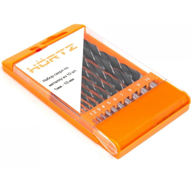 Набор сверл по металлу HORTZ 133836
