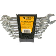 Набор гаечных рожковых ключей КВТ НКР-8 78365