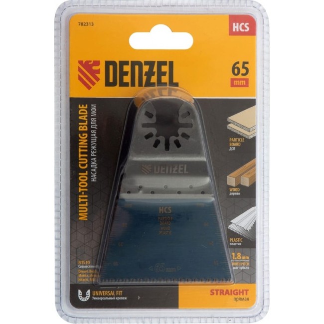 Режущая прямая насадка по дереву, ламинату для МФИ Denzel 782313