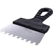 Фасадный нержавеющий зубчатый шпатель КУРС 06602 Фасадный нержавеющий зубчатый шпатель КУРС 06602