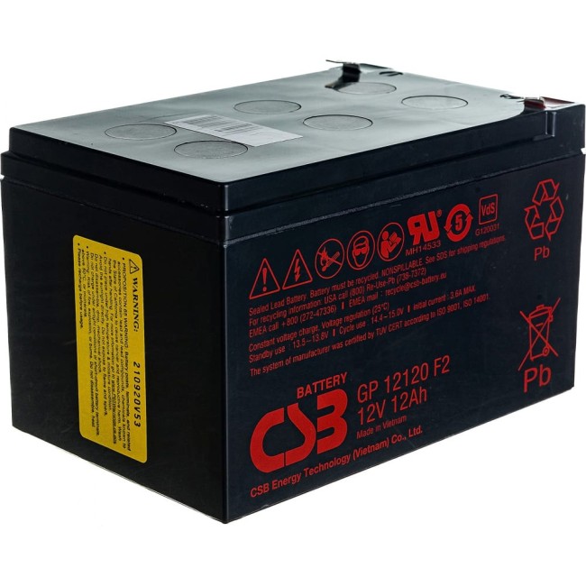 Аккумулятор для ИБП CSB GP12120 GP12120F2CSB