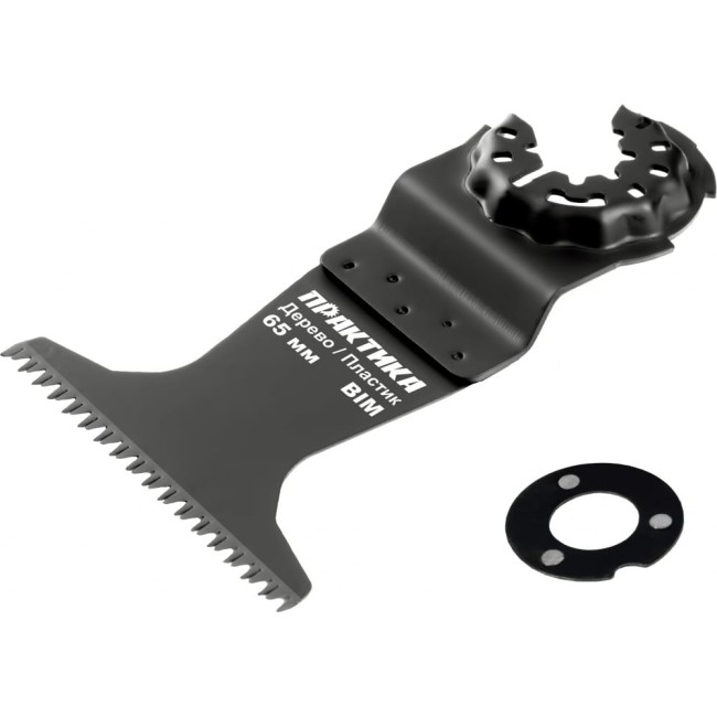 Режущая насадка для МФИ, по металлу и дереву ПРАКТИКА прямая, BiM, 68 мм, крупный зуб 240-225 Режущая насадка для МФИ, по металлу и дереву ПРАКТИКА прямая, BiM, 68 мм, крупный зуб 240-225