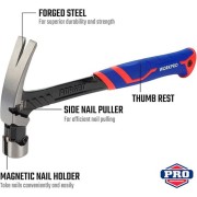 Цельнометаллический молоток-гвоздодер WORKPRO WP241014 Цельнометаллический молоток-гвоздодер WORKPRO WP241014