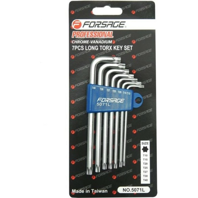 Набор Г-образных ключей Forsage F-5071L(6482)