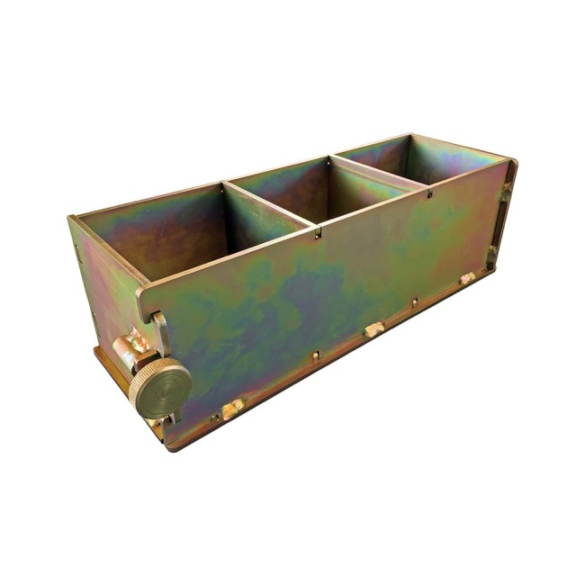 Оцинкованная трехгнездовая кубическая форма TeaM 3ФК-70/5 3ФК705Ц