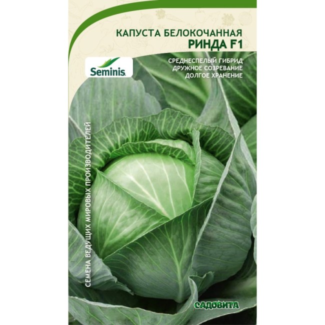 Белокочанная капуста капуста Садовита Ринда F1 00140099