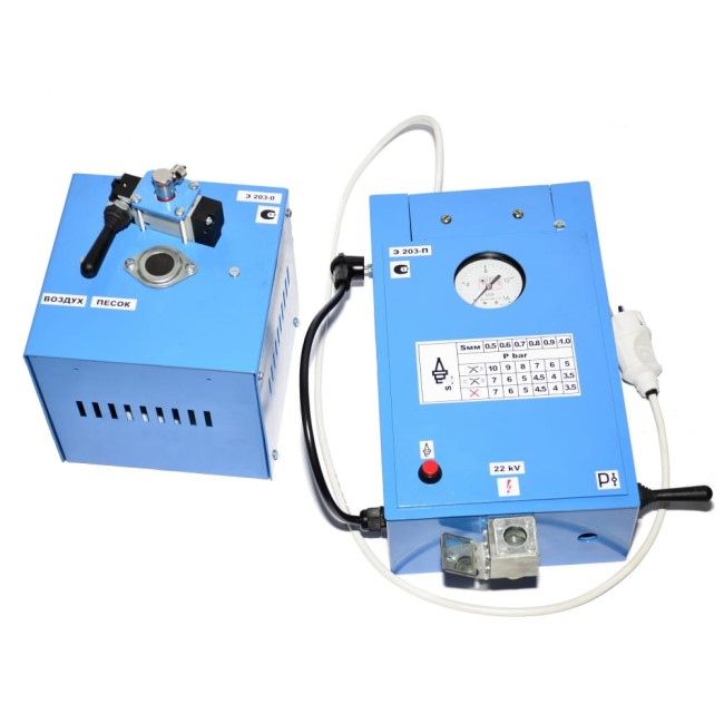 Комплект приборов для очистки и проверки свечей зажигания ГАРО Э203 00-00000085 Комплект приборов для очистки и проверки свечей зажигания ГАРО Э203 00-00000085