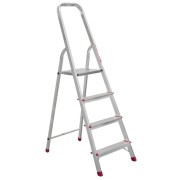 Стальная оцинкованная стремянка Алюмет ZZ 404 Стальная оцинкованная стремянка Алюмет ZZ 404