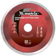 Отрезной сплошной алмазный диск MATRIX PROFESSIONAL 73185 Отрезной сплошной алмазный диск MATRIX PROFESSIONAL 73185