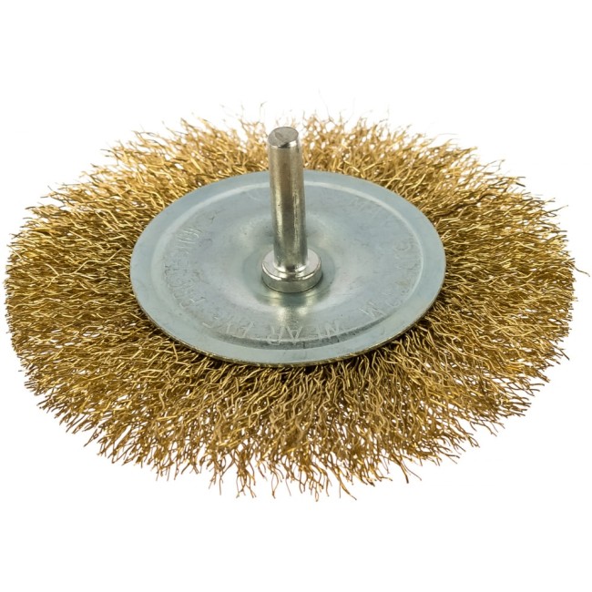 Плоская металлическая щетка для дрели VIRA 573100