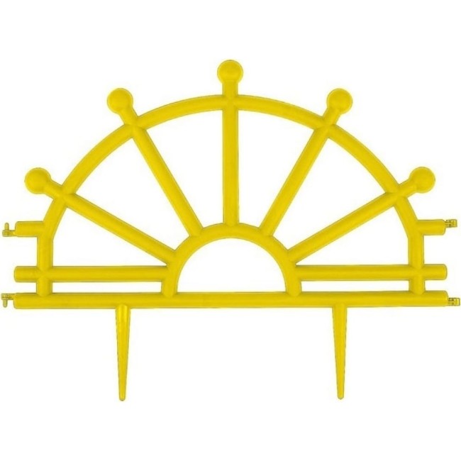 Декоративный заборчик Дачная мозаика Штурвал 10667