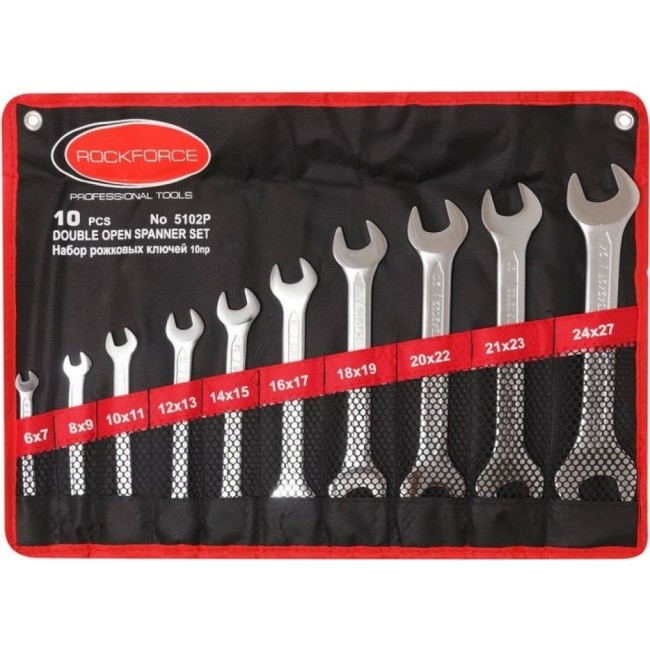 Набор рожковых ключей Rockforce RF-5122P(11537)