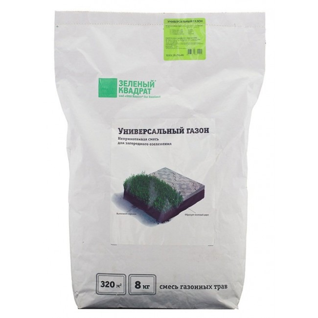 Семена газона Зеленый квадрат Универсальный 4607160331492