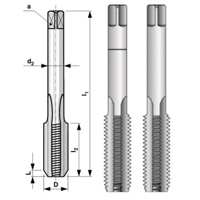 Набор метчиков Bucovice Tools 110122