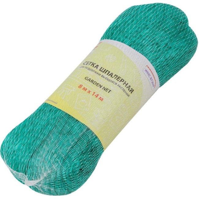 Сетка шпалерная для вьющихся растений 8м х 14м WMC TOOLS WMC-WMC-BT004P