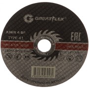 Отрезной круг по металлу Greatflex T41-150 х 50-41-007 Отрезной круг по металлу Greatflex T41-150 х 50-41-007