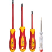 Набор отверток для электрика KRAFT KT 700494 Набор отверток для электрика KRAFT KT 700494