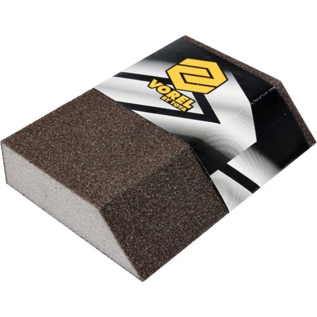 Четырехсторонняя угловая губка шлифовальная VOREL 08301