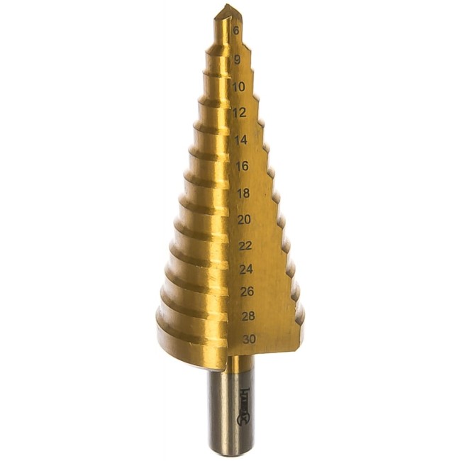 Ступенчатое сверло по металлу Hardax 35-5-030