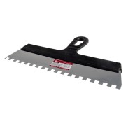 Фасадный нержавеющий зубчатый шпатель КУРС 06615 Фасадный нержавеющий зубчатый шпатель КУРС 06615