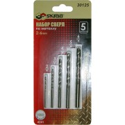 Набор сверл по металлу SKRAB 30125 Набор сверл по металлу SKRAB 30125