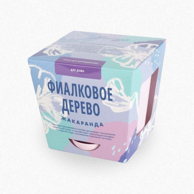 Набор для выращивания растений Тысяча Листьев Фиалковое дерево Жакаранда tl-003