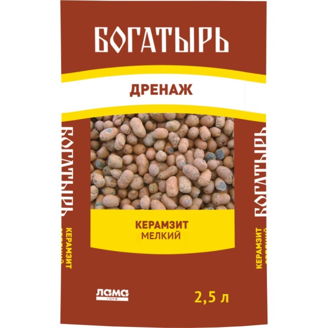 Мелкий керамзит дренаж Лама Торф 4680010311288