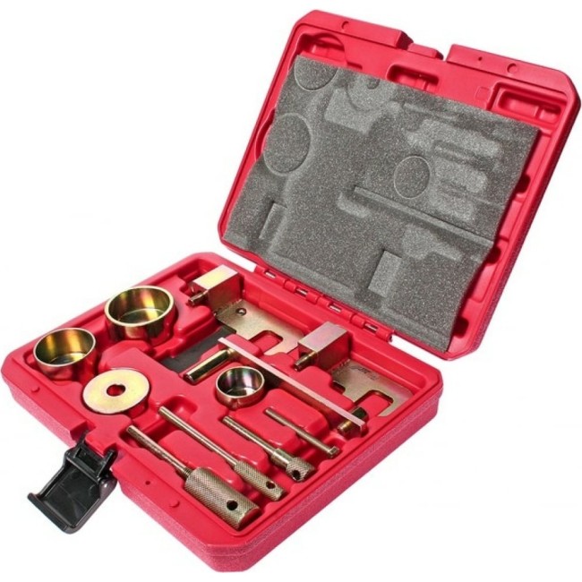 Набор фиксаторов валов и натяжного устройства приводного ремня дизельных двигателей RENAULT, NISSAN, OPEL JTC 10-4843 Набор фиксаторов валов и натяжного устройства приводного ремня дизельных двигателей RENAULT, NISSAN, OPEL JTC 10-4843