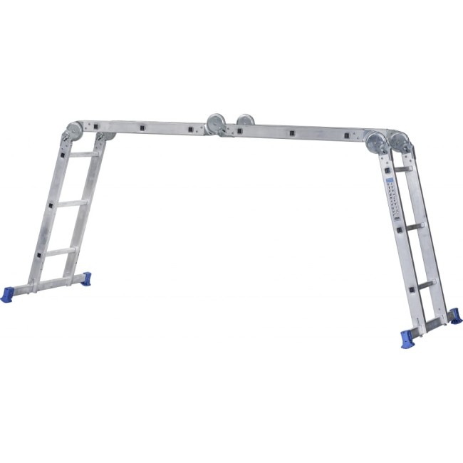 Четырехсекционная алюминиевая лестница-трансформер Капитан 70403