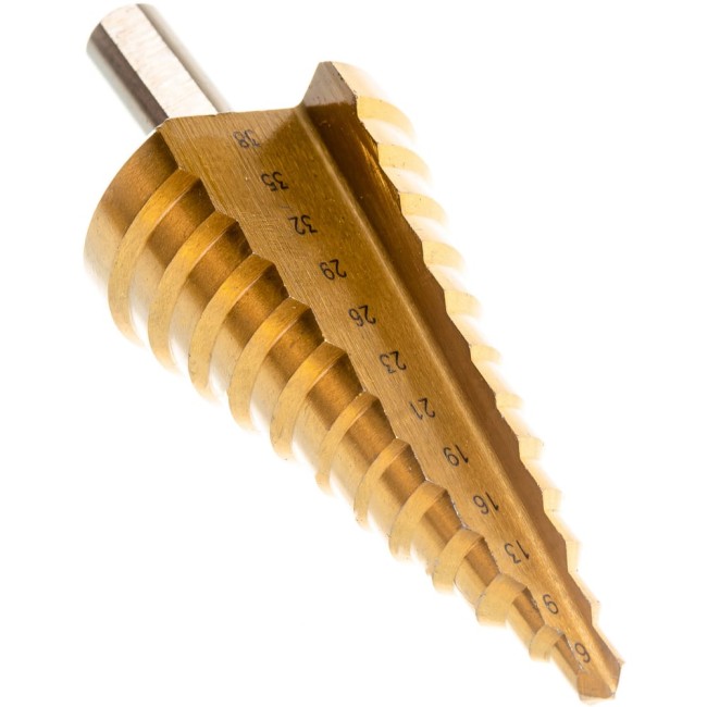 Ступенчатое сверло по металлу Hardax 35-5-035