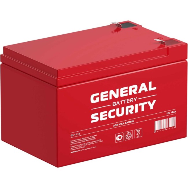 Аккумуляторная батарея General Security GS12-12