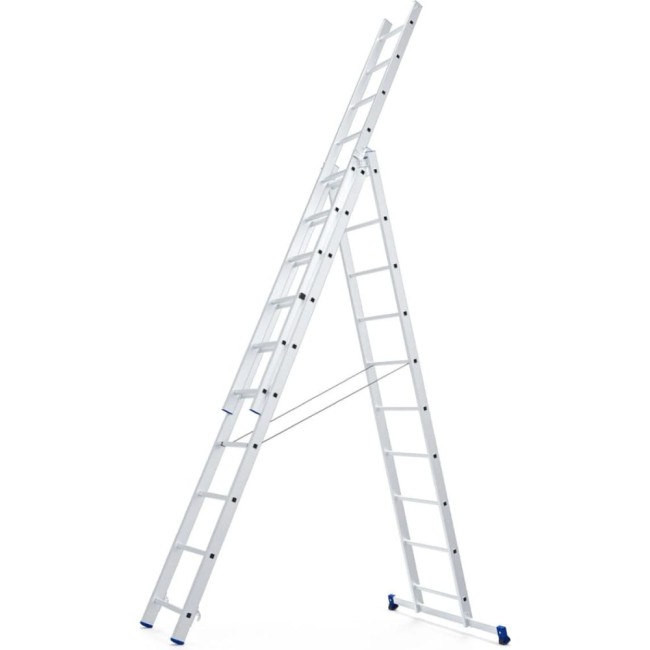 Трехсекционная лестница Zarges 49310