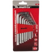 Набор имбусовых ключей MATRIX 12305 Набор имбусовых ключей MATRIX 12305