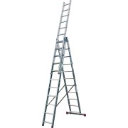 Алюминиевая трехсекционная лестница Krause Corda 3х11 010421 Алюминиевая трехсекционная лестница Krause Corda 3х11 010421