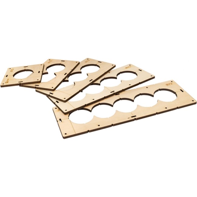 Комплект шаблонов для подрозетников EKF Expert sh-d72-k