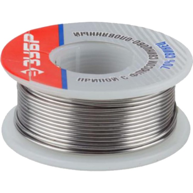 Припой ЗУБР 55422-100