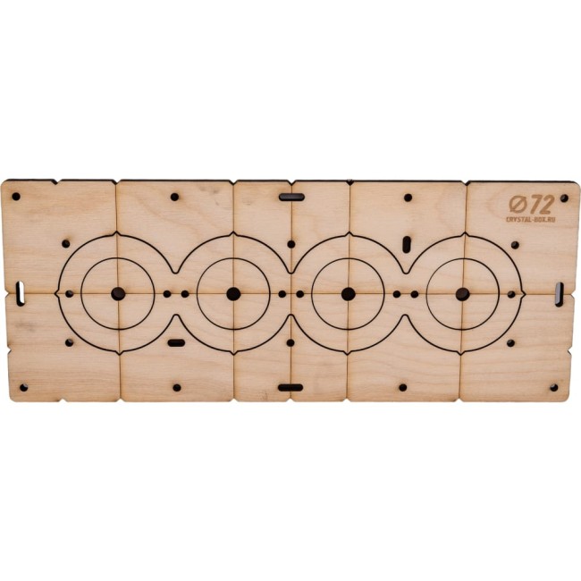 Шаблон для сверления подрозетников РОТОР 4Shablon-v3-72