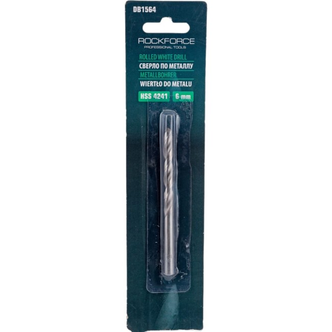 Сверло по металлу Rockforce RF-DB1564(29110)