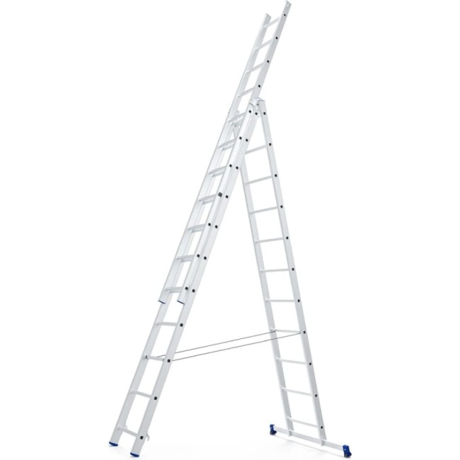 Трехсекционная лестница Zarges 49311