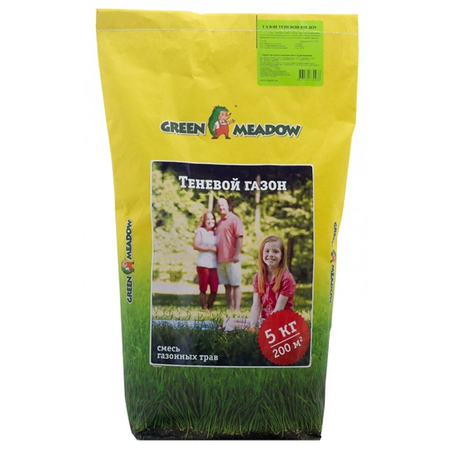 Семена газона GREEN MEADOW Shadow Теневыносливый газон 4607160330983