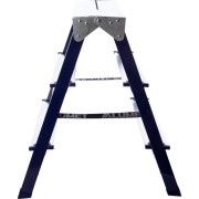 Двухсторонняя стальная стремянка Алюмет M8203 Двухсторонняя стальная стремянка Алюмет M8203