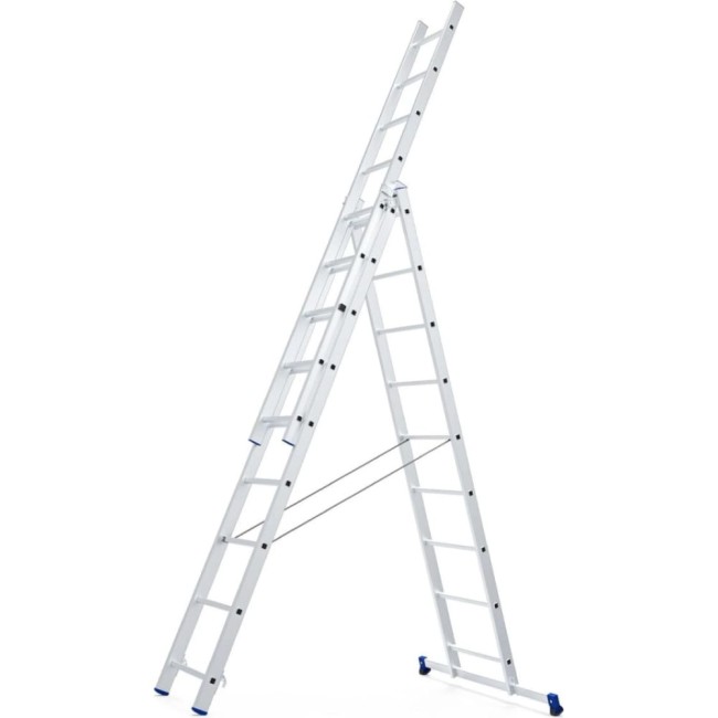Трехсекционная лестница Zarges 49309