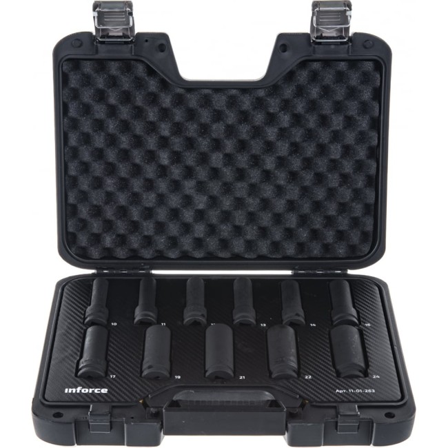 Набор ударных торцевых головок Inforce 11-01-263 Набор ударных торцевых головок Inforce 11-01-263