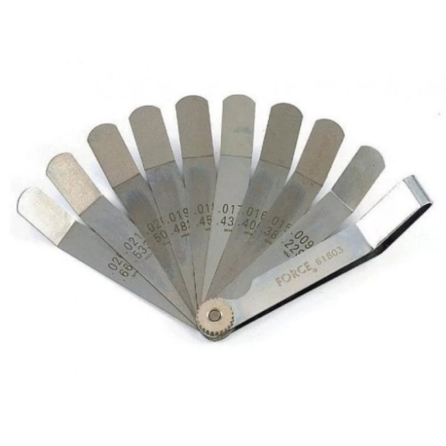 Набор калиброванных г-образных щупов FORCE 61803