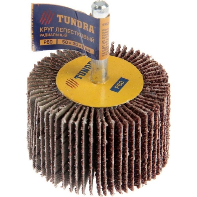 Радиальный лепестковый круг ТУНДРА 5162355