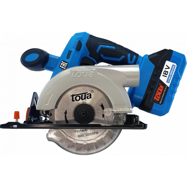 Аккумуляторная циркулярная пила TOUA DBLC180 DBLС180-1