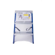 Стальная двухсторонняя стремянка STAIRS ТТ-01-00567