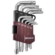 Набор торцевых коротких ключей THORVIK TKS9S 53110 Набор торцевых коротких ключей THORVIK TKS9S 53110