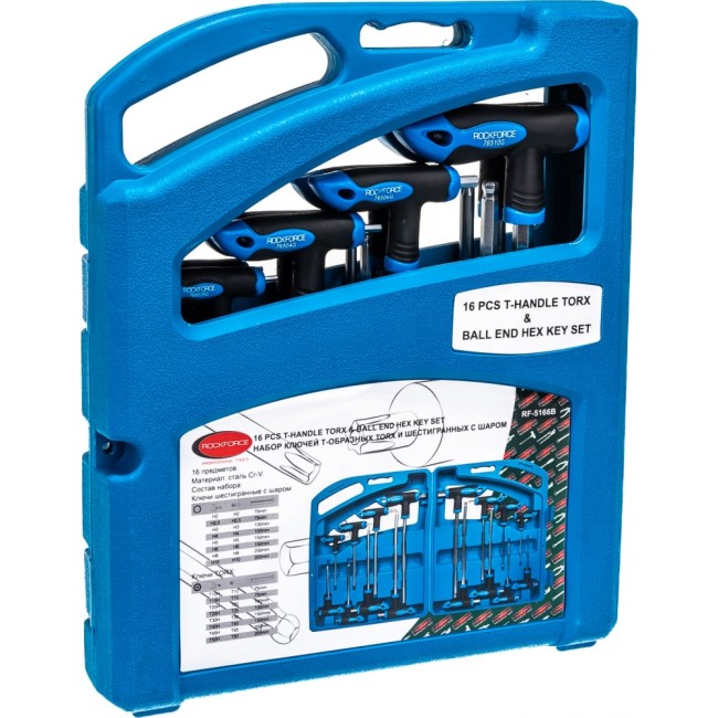 Набор ключей torx Rockforce RF-5166B(25683)