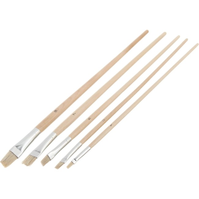 Набор кистей для масла HARDY плоские 0280-110005